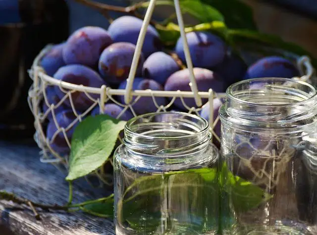 Domácí švestková povidla pečená v troubě: Bio Povidla