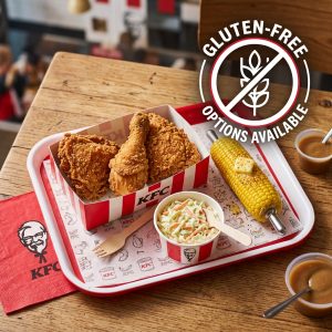 KFC menu moznosti pro celiaky - kure bez lepku